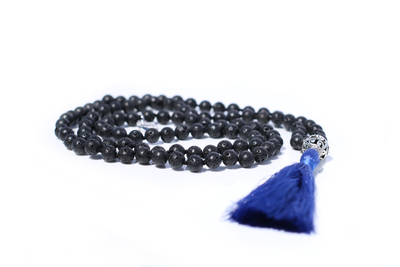 Lava Rock Mala Beads Necklace - MeruBeads