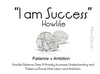 Howlite Mala Beads Necklace - "I am Success" - MeruBeads