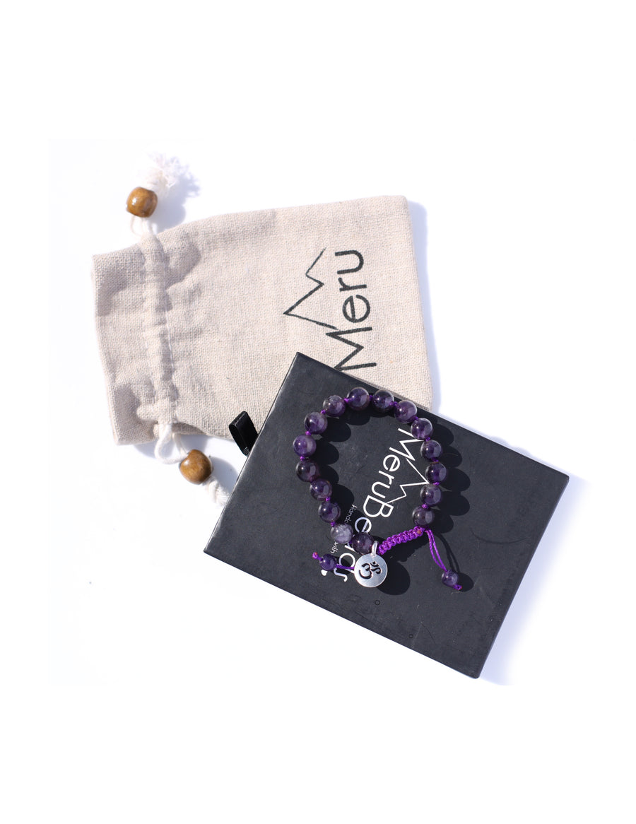 Amethyst Bracelet for Women - MeruBeads
