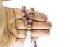 Rhodonite Mala Beads Necklace - Gemstone Guru - MeruBeads