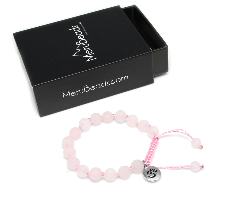 Rose Quartz Bracelet for Women - MeruBeads